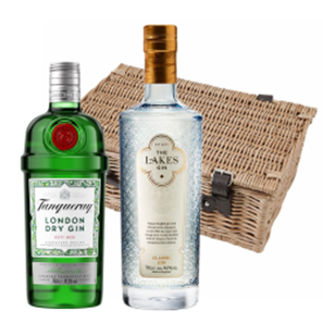 Buy Lakes Gin & Tanqueray Gin Duo Hamper (2x70cl)