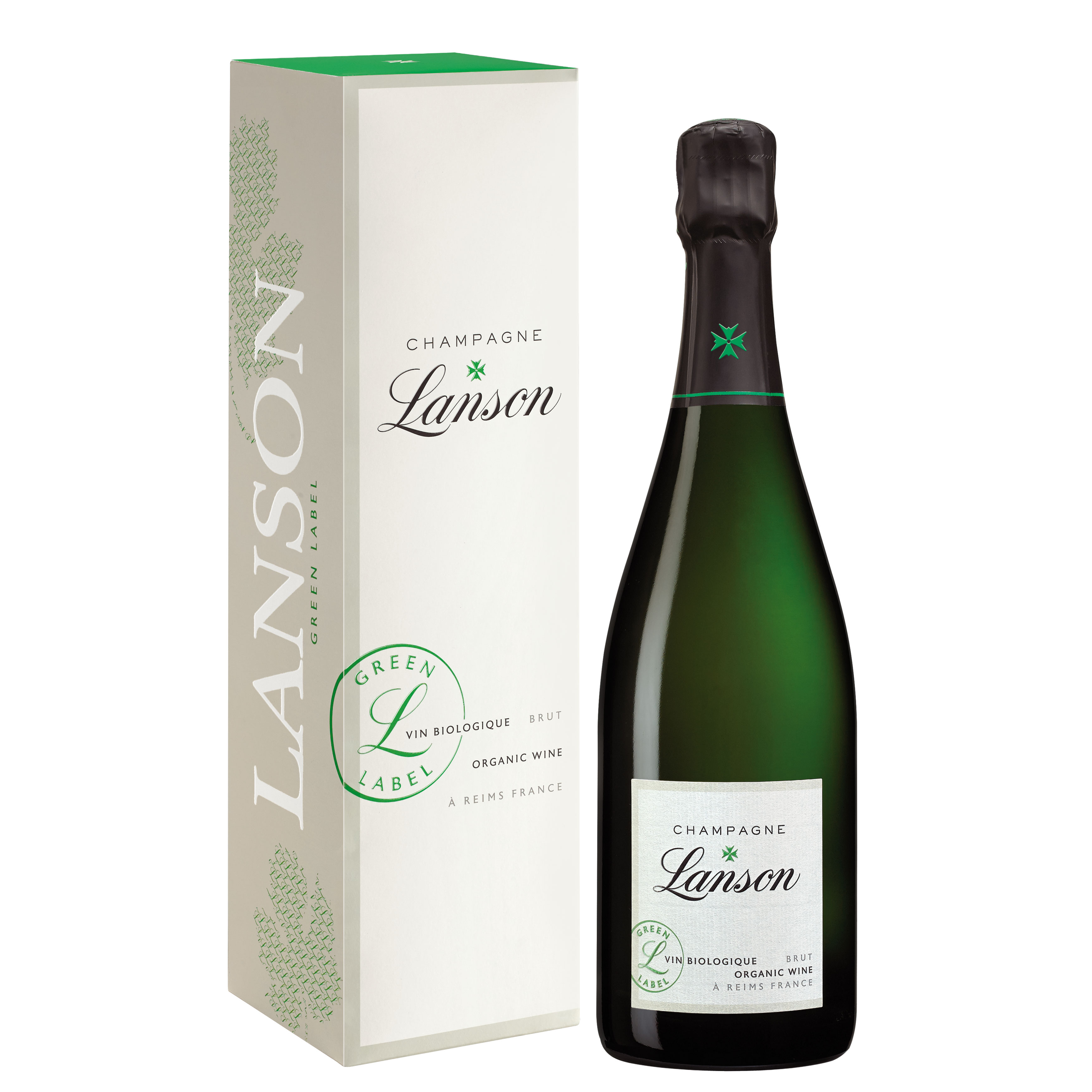 Buy Lanson Le Green Label Organic Champagne 75cl