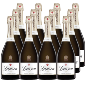 Buy Lanson Le Blanc de Blancs Champagne 75cl Case of 12