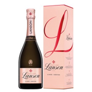 Buy Lanson Le Rose Creation Champagne Gift boxed 75cl