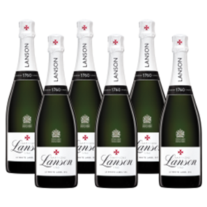 Buy Lanson Le White Label Sec Champagne 75cl (6x75cl) Case