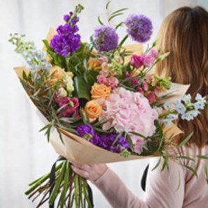 Buy Large Surprise Hand-tied bouquet made with the finest flowers