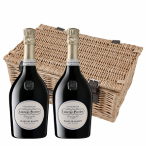 Buy Laurent Perrier Blanc de Blancs Champagne 75cl Duo Hamper (2x75cl)