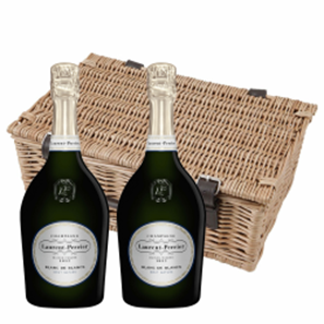 Buy Laurent Perrier Blanc de Blancs Champagne 75cl Duo Hamper (2x75cl)