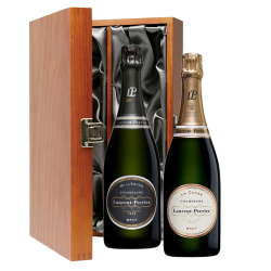 Buy Laurent Perrier La Cuvee and Vintage Brut Twin Luxury Gift Boxed Champagne (2x75cl)