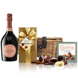 Buy Laurent Perrier Rose Champagne 75cl And Chocolates Hamper