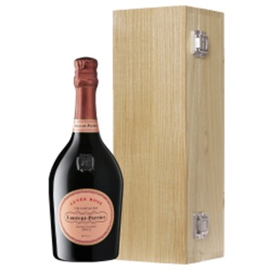 Buy Laurent Perrier Rose Champagne 75cl In a Luxury Oak Gift Boxed