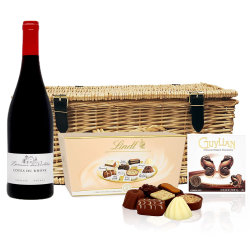 Buy Les Violettes Cotes du Rhone And Chocolates Hamper
