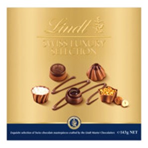 Buy Lindt Swiss Luxury Selection Chocolate Box 143g