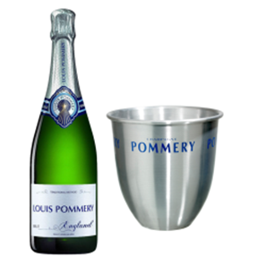 Buy Louis Pommery 75cl Brut England And Branded Ice Bucket Set
