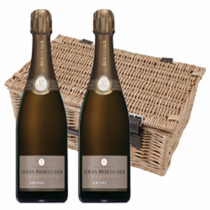 Buy Louis Roederer Brut ,Vintage, 2016 75cl Duo Hamper (2x75cl)
