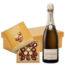 Buy Louis Roederer Collection 242 Champagne 75cl And Lindt Swiss Chocolates Hamper