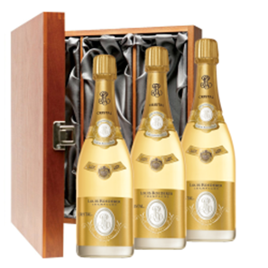 Buy Louis Roederer Cristal Vintage 2015 Brut 75cl Trio Luxury Gift Boxed Champagne