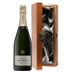Buy Luxury Gift Boxed Henriot Brut Souverain Champagne 75cl