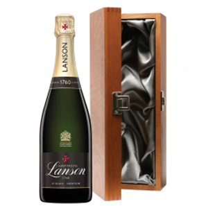 Buy Luxury Gift Boxed Lanson Le Black Creation 257 Brut Champagne 75cl