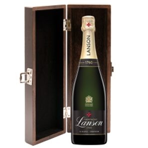 Buy Luxury Gift Boxed Lanson Le Black Creation Brut Champagne 75cl