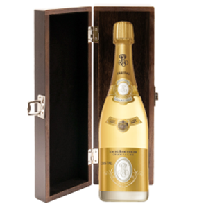 Buy Elm Wood Gift Boxed Louis Roederer Cristal Vintage 2015 Brut 75cl