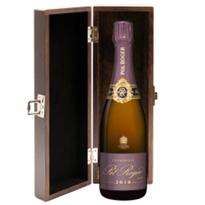 Buy Luxury Gift Boxed Pol Roger Rose 2018 Vintage Champagne 75cl