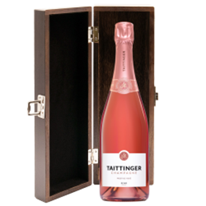 Buy Luxury Gift Boxed Taittinger Prestige Rose NV Champagne 75cl