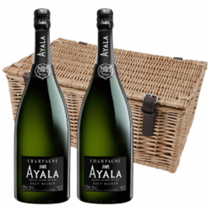 Buy Magnum of Ayala Brut Majeur Champagne 150cl Twin Magnum Hamper (2x150cl)