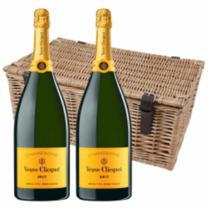 Buy Magnum of Veuve Clicquot Champagne Twin Magnum Hamper (2x150cl)