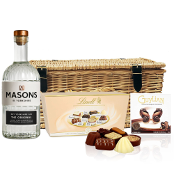 Buy Masons of Yorkshire The Original Gin 70cl And Chocolates Hamper