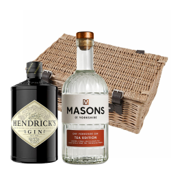 Buy Masons Tea Edition Gin &amp; Hendricks Gin Duo Hamper (2x70cl)