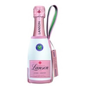Buy Mini Lanson Le Rose Creation Champagne Wimbledon Pouch 20cl