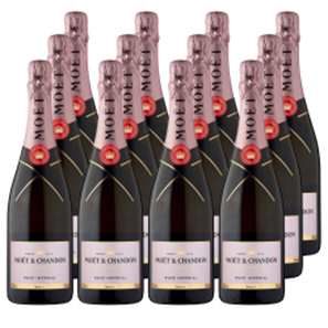 Buy Moet & Chandon Rose 75cl Case of 12
