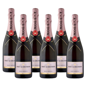 Buy Moet & Chandon Rose 75cl (6x75cl) Case