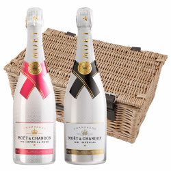 Buy Moet Ice White and Moet Ice White Rose Duo Hamper (2x75cl)