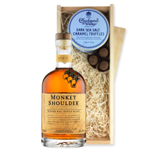 Buy Monkey Shoulder Whisky 70cl And Dark Sea Salt Charbonnel Chocolates Box