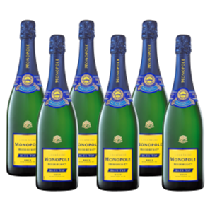 Buy Monopole Blue Top Brut Champagne 75cl (6x75cl) Case