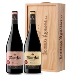 Buy Monte Real Reserva and Gran Reserva in Wooden Box