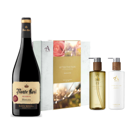 Buy Monte Real Reserva 75cl Red Wine with Arran After The Rain Hand Care Set