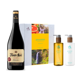 Buy Monte Real Reserva 75cl Red Wine with Arran Glenashdale Hand Care Gift Set
