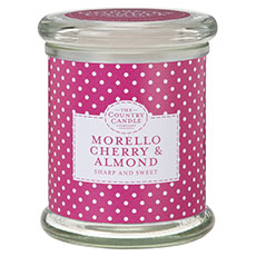 Buy Morello Cherry & Almond - Scented Candle Vogue Jar by The Country Candle Company