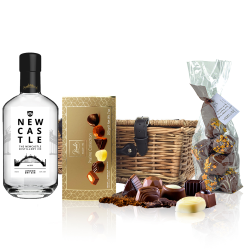 Buy Newcastle Gin 70cl And Chocolates Hamper
