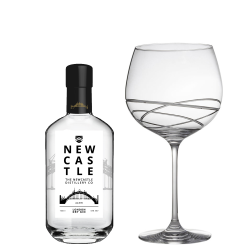 Buy Newcastle Gin 70cl And Single Gin and Tonic Skye Copa Glass