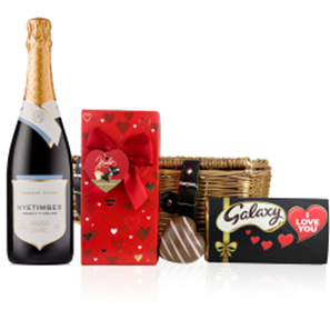 Buy Nyetimber Classic Cuvee 75cl And Chocolate Love You Hamper