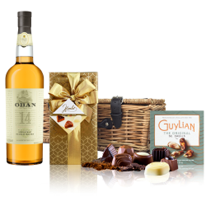 Buy Oban 14 year old Malt 70cl And Chocolates Hamper