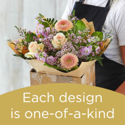 Buy Pastel Hand-tied bouquet made with the finest flowers