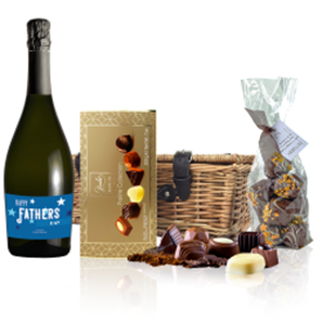 Buy Personalised Prosecco - Fathers Day Label And Chocolates Hamper