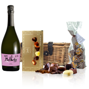 Buy Personalised Prosecco - Mothers Day Label And Chocolates Hamper