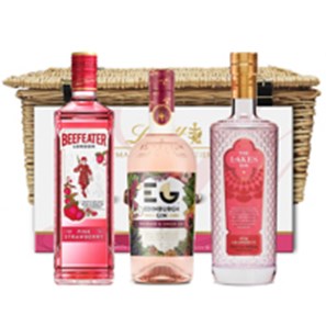 Buy Pink Gin Family Hamper With Chocolates