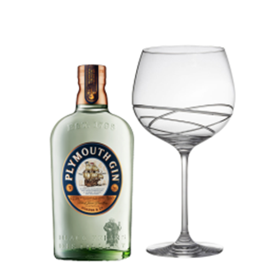 Buy Plymouth Gin 70cl And Single Gin and Tonic Skye Copa Glass