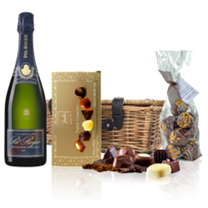 Buy Pol Roger Cuvee Sir Winston Churchill 2015 Champagne 75cl And Chocolates Hamper