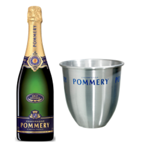 Buy Pommery Brut Apanage Champagne 75cl And Branded Ice Bucket Set