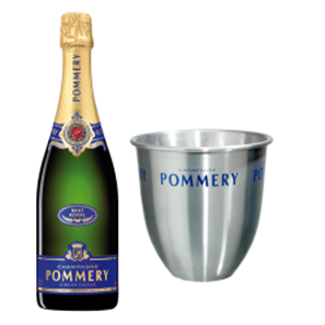 Buy Pommery Brut Royal Champagne 75cl And Branded Ice Bucket Set