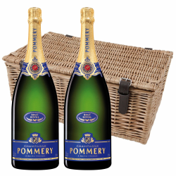 Buy Pommery Brut Royal Magnum Champagne 150cl Twin Magnum Hamper (2x150cl)